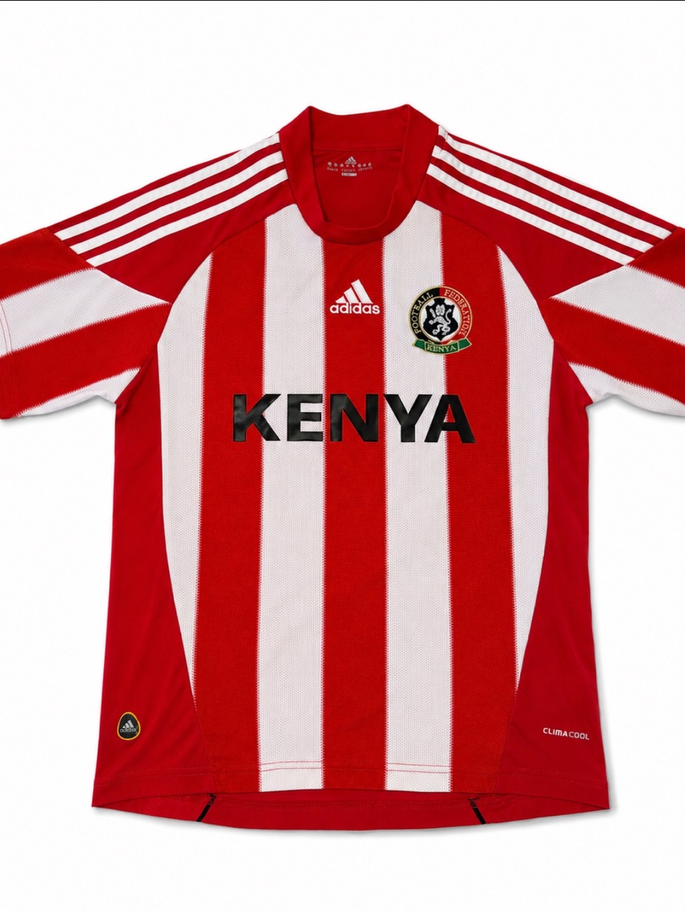 Adidas Kenya Soccer Jersey Men’s Small Climacool Red White